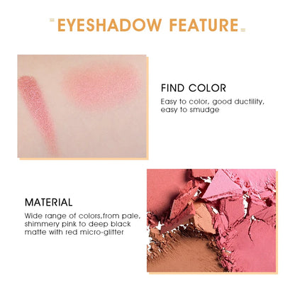 Eyeshadow Palette Matte Make Up Palette Highlight