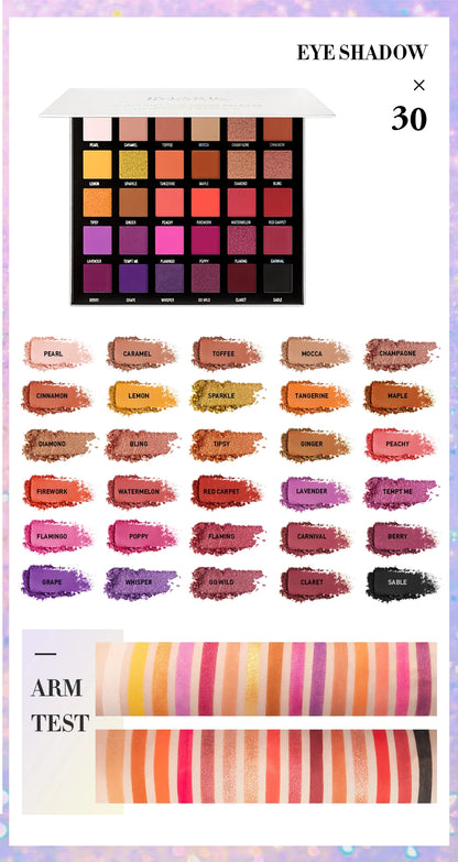 Eyeshadow Palette Matte Make Up Palette Highlight