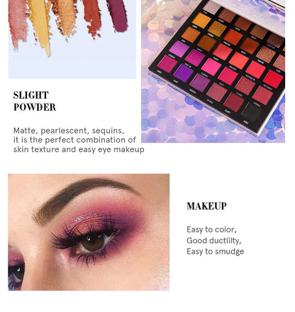 Eyeshadow Palette Matte Make Up Palette Highlight