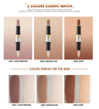 Creamy 2 in 1 Contour Concealer Stick