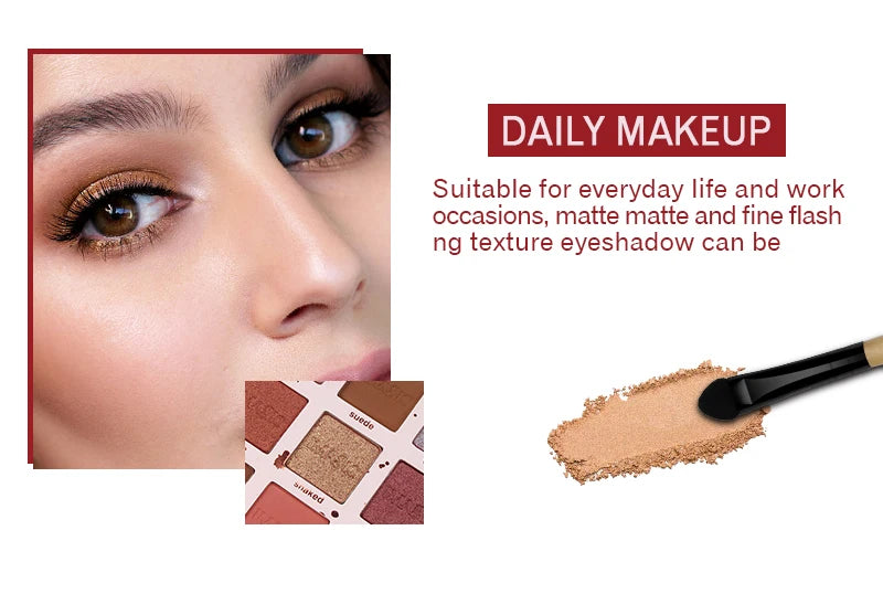 Eyeshadow Palette Matte Make Up Palette Highlight