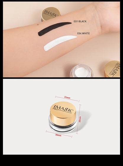 3-Color Gel Eyeliner Waterproof Quick Dry Long-Lasting