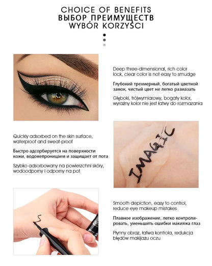 1PCS  Pro Eyeliner Waterproof