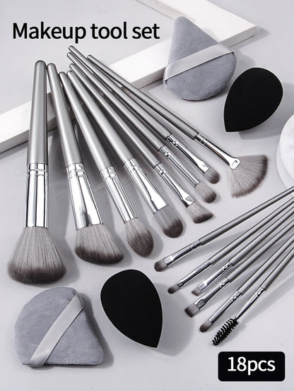 14pcs Makeup Brush Set Portable