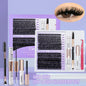 DIY Lash Extension Mix Styles Lash Clusters with Bond&Seal Remover Tweezers Lash Brush for Self Application Makeup