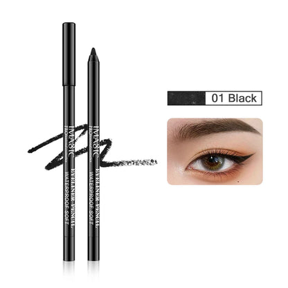 Black/White Eyeliner Waterproof Long-lasting Fast Dry