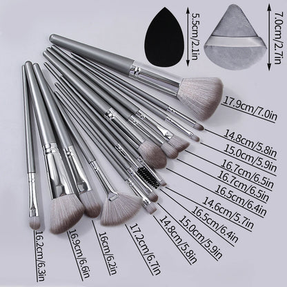 14pcs Makeup Brush Set Portable