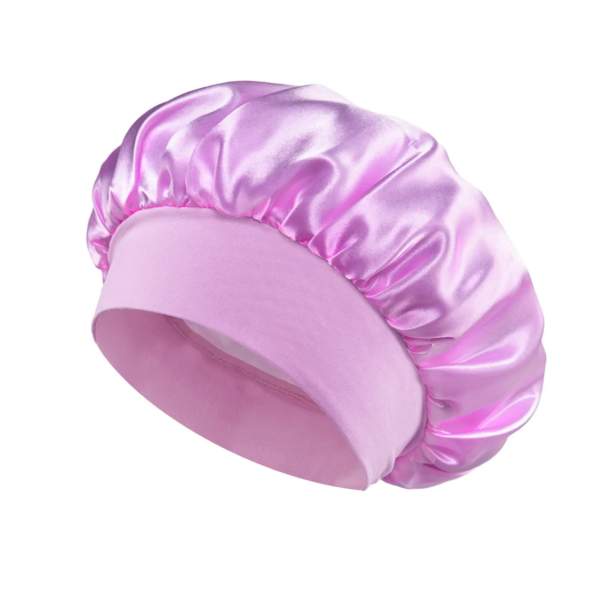 1pcs Soft Silk Satin Lined Bonnet Large Satin Hair Bonnet