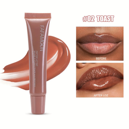 5-color glossy lip balm, moisturizing, hydrating and lightening lip lines