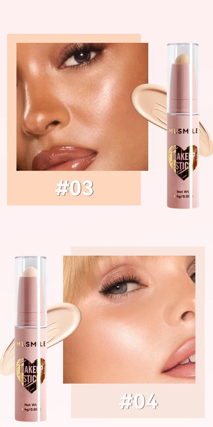 8 Color High Gloss Pearl Contouring Stick Face