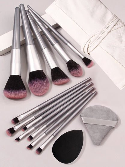 12Pcs Soft Makeup Brushes Set