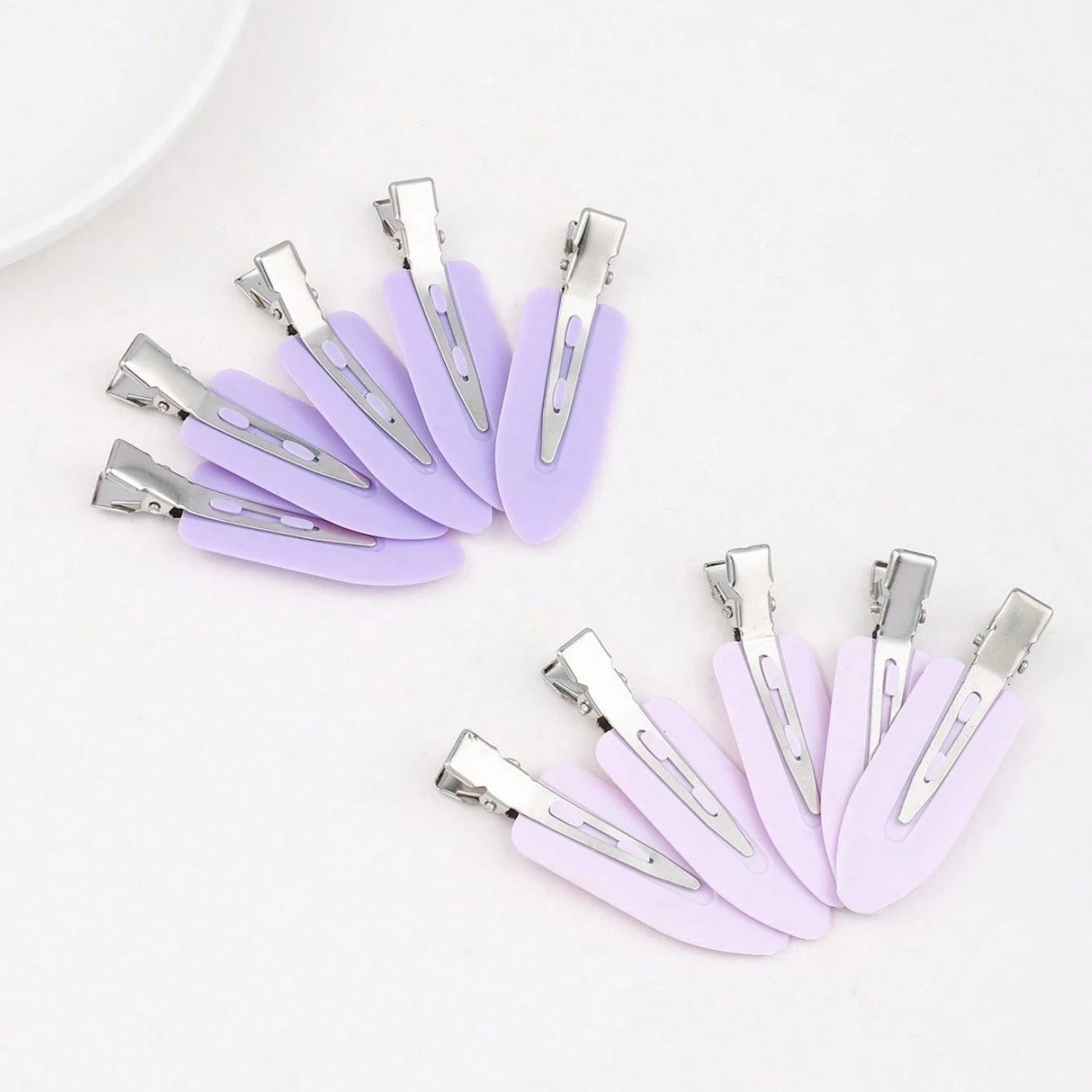 10pcs/set No Bend Seamless Hair Clips