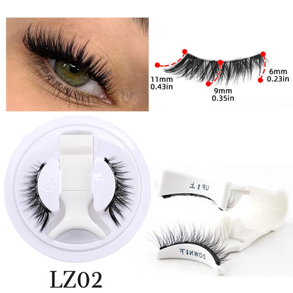 Hot 1 Pair Magnetic Eyelashes