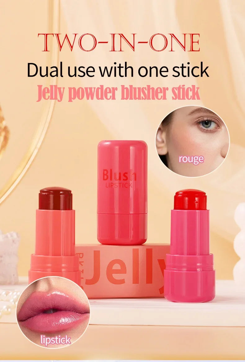 4pcs Set Jelly Cheek Blush Tint 3-in-1