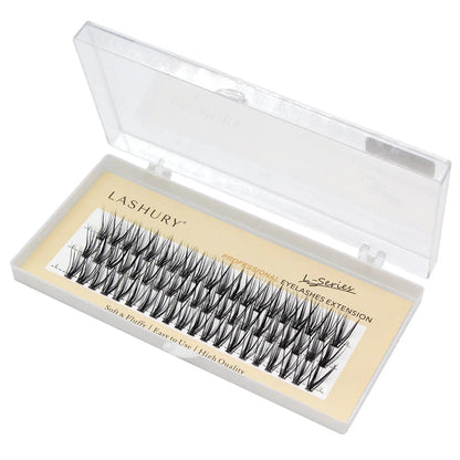 New 60pcs 30D L Curl Cluster Eyelash Extension