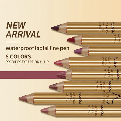 8Colors/Kit Lip Liner Pencil Nude Matte