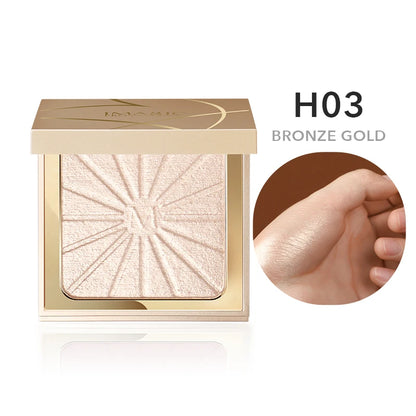 Brightening Highlighter&Cheek Blush Palette 8-Color