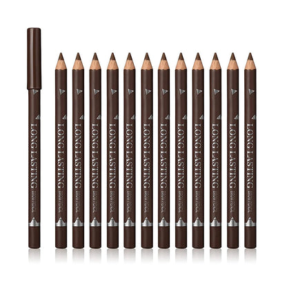 6/12Pcs Eye Brow Pencil Waterproof Professional