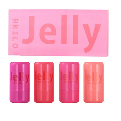 4pcs Set Jelly Cheek Blush Tint 3-in-1