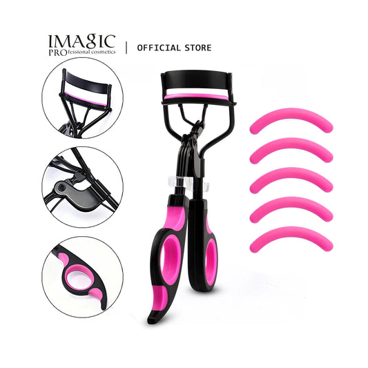 Protable Eyelash Curler With Replacement Pads High Elastic