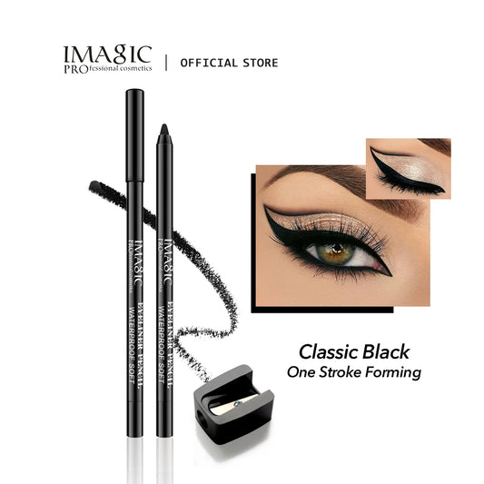 Black/White Eyeliner Waterproof Long-lasting Fast Dry