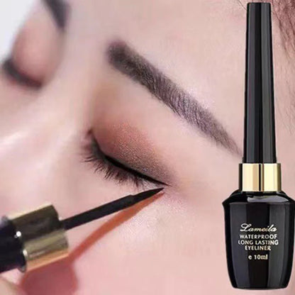 Long-Lasting Waterproof Black Liquid Eyeliner Pen