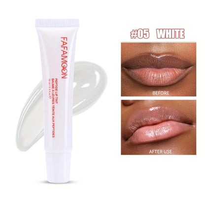 5-color glossy lip balm, moisturizing, hydrating and lightening lip lines