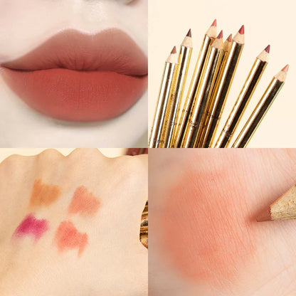 8Colors/Kit Lip Liner Pencil Nude Matte