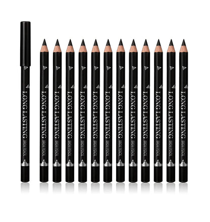 6/12Pcs Eye Brow Pencil Waterproof Professional