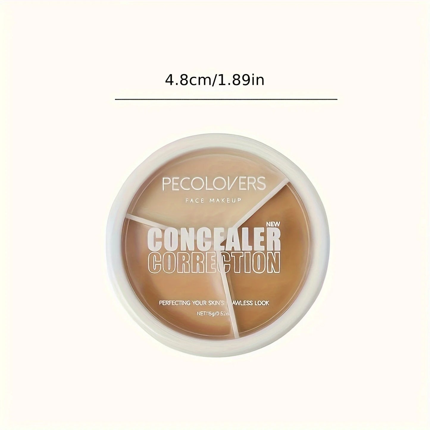 1pc Concealer Palette Cream Waterproof Long Lasting