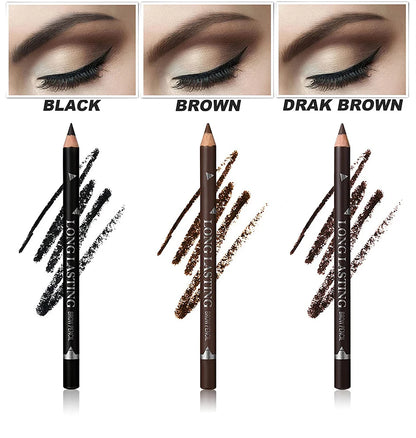 6/12Pcs Eye Brow Pencil Waterproof Professional