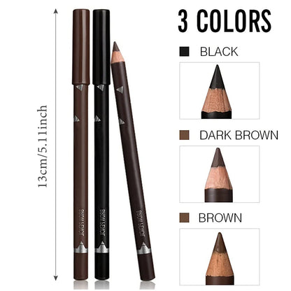 6/12Pcs Eye Brow Pencil Waterproof Professional