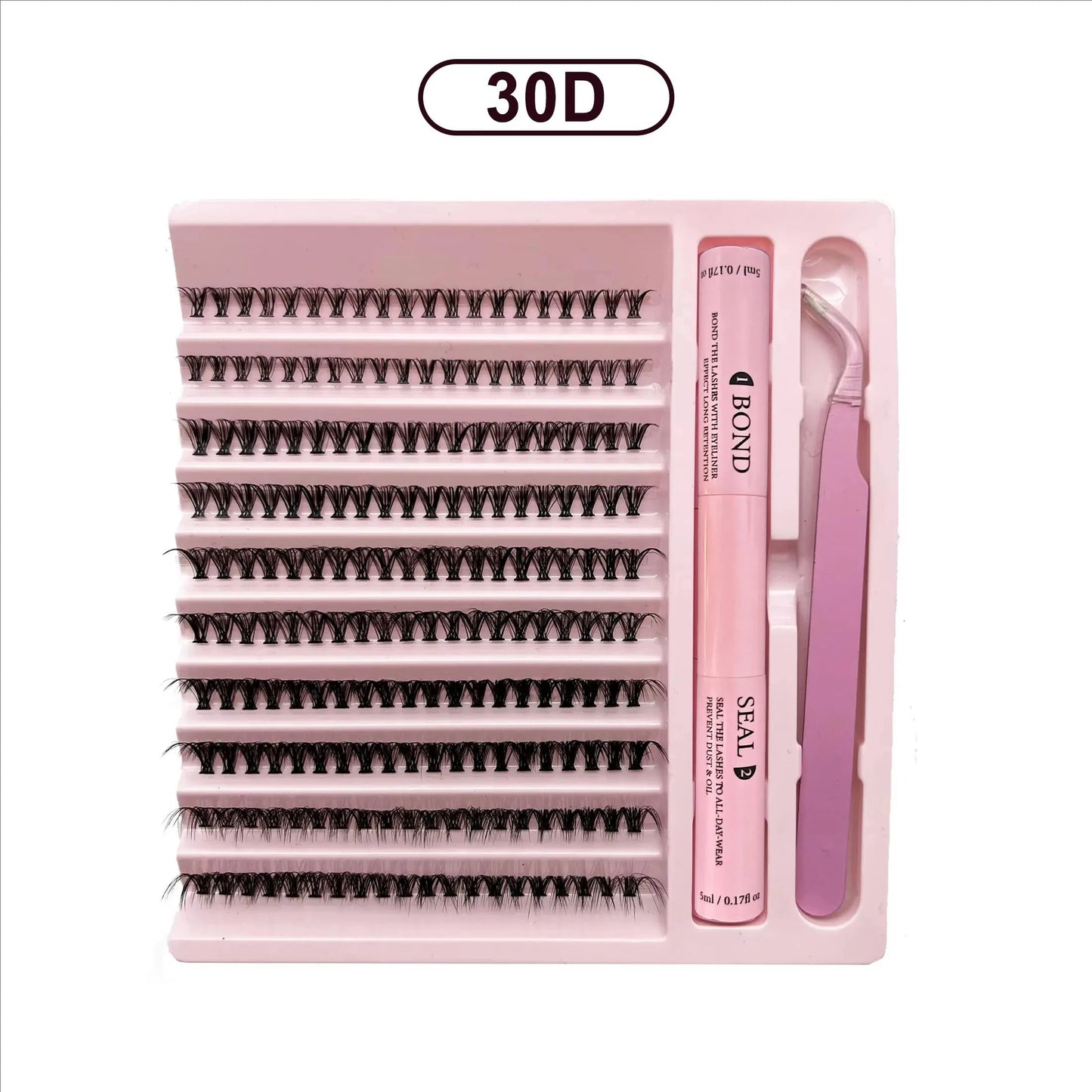 MJ DIY Lashes Extension Kit Eyelashes 200 PCS