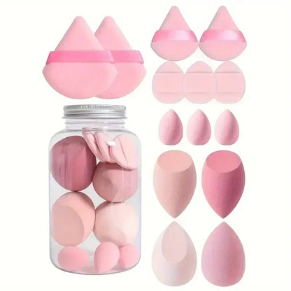 12/14Pcs Makeup Sponge Cosmetic Puff