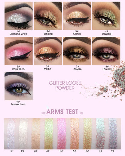 Glitter Eyeshadow Shimmer Shine