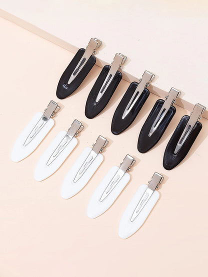 10pcs/set No Bend Seamless Hair Clips