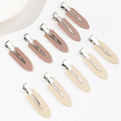 10pcs/set No Bend Seamless Hair Clips