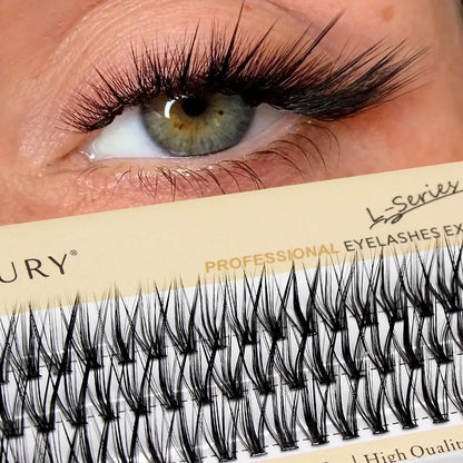 New 60pcs 30D L Curl Cluster Eyelash Extension