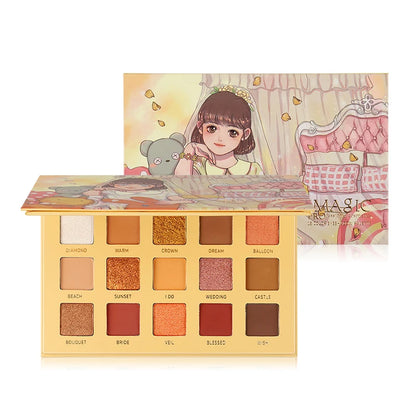 Eyeshadow Palette Matte Make Up Palette Highlight