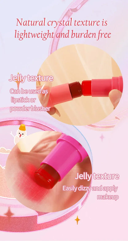 4pcs Set Jelly Cheek Blush Tint 3-in-1