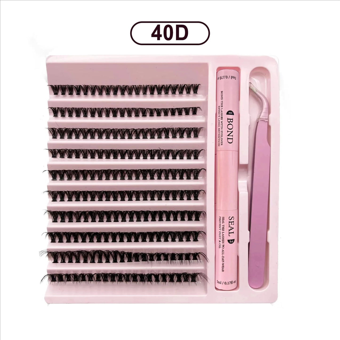 MJ DIY Lashes Extension Kit Eyelashes 200 PCS