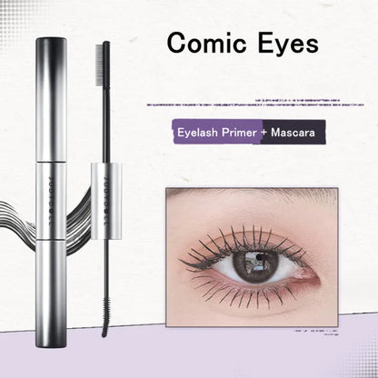 Mascara Eyelash Primer Waterproof Dense Curl Manga Eyes Lash