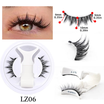 Hot 1 Pair Magnetic Eyelashes