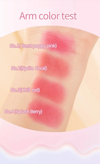 4pcs Set Jelly Cheek Blush Tint 3-in-1