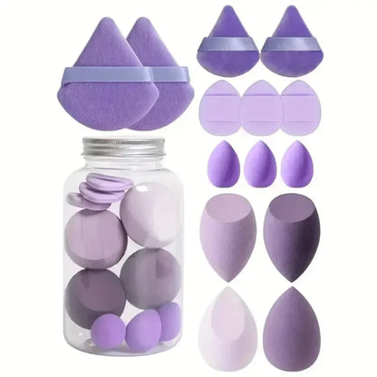 12/14Pcs Makeup Sponge Cosmetic Puff