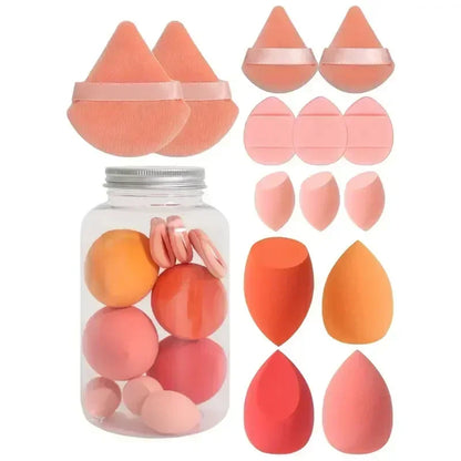 12/14Pcs Makeup Sponge Cosmetic Puff