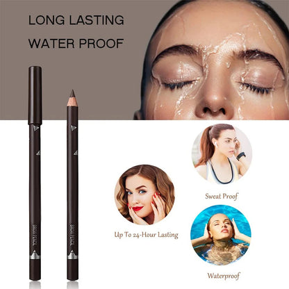 6/12Pcs Eye Brow Pencil Waterproof Professional