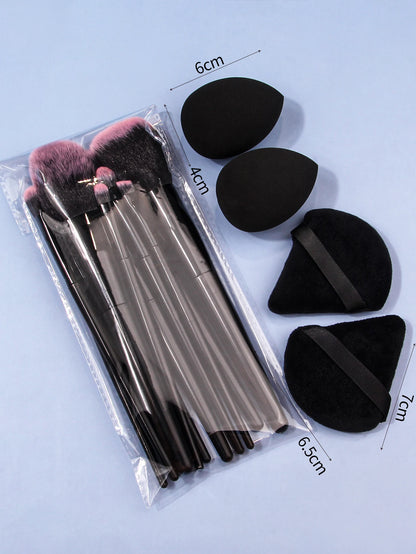 12Pcs Soft Makeup Brushes Set